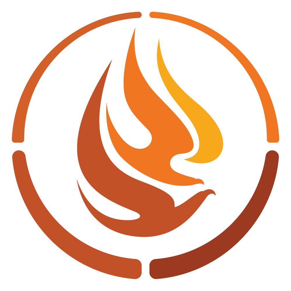 Le logo de la flamme du CNVR.