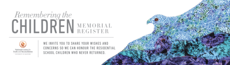 NCTR Memorial Register banner
