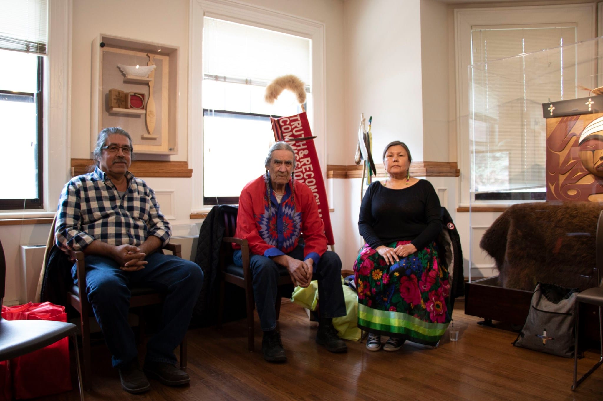 Elders talking at NCTR event