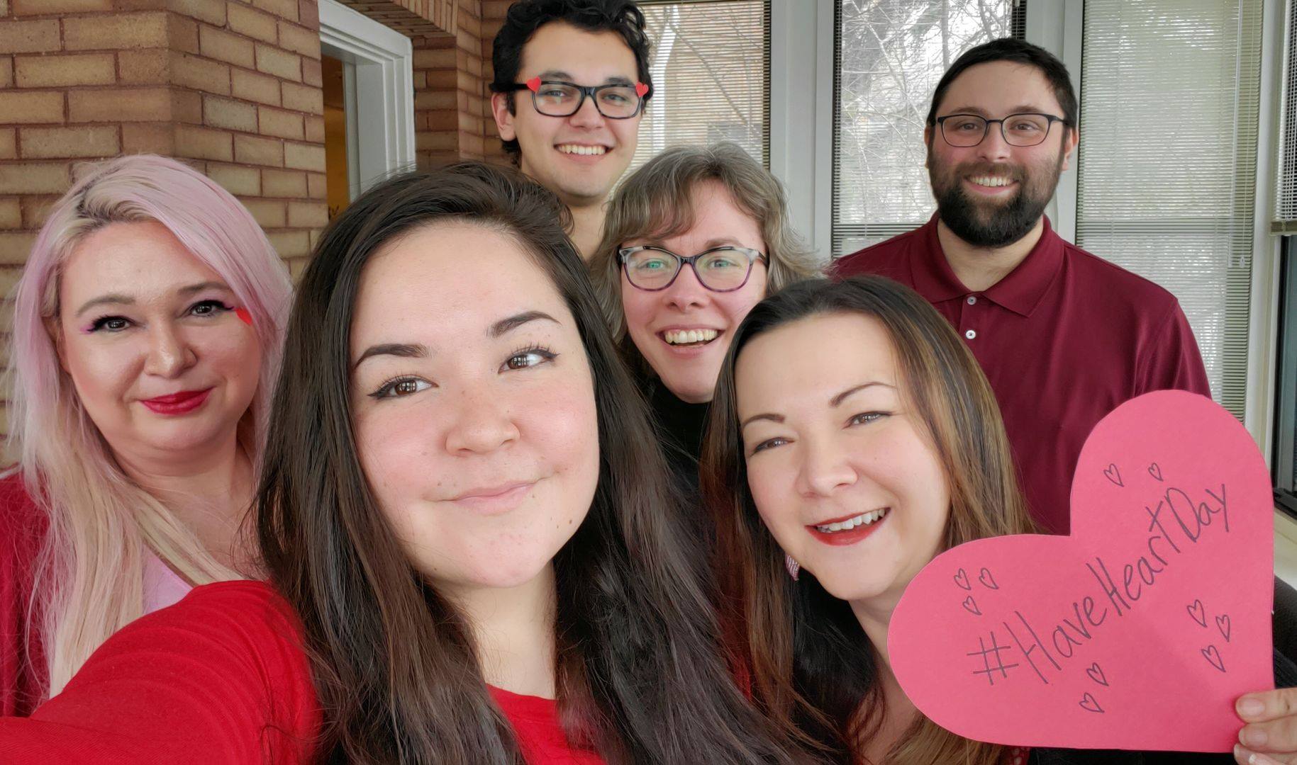 Group of NCTR staff for #HaveHeartDay