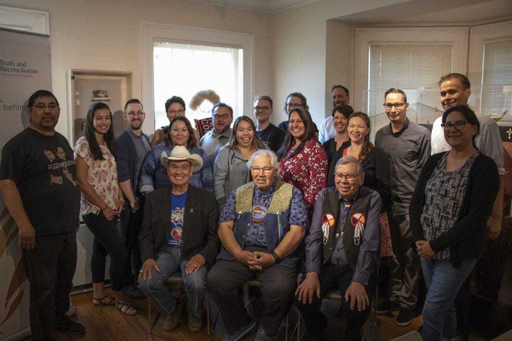 Group of NCTR staff and members of the Governing and Survivors Circles.