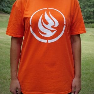Front of Orange T-shirt