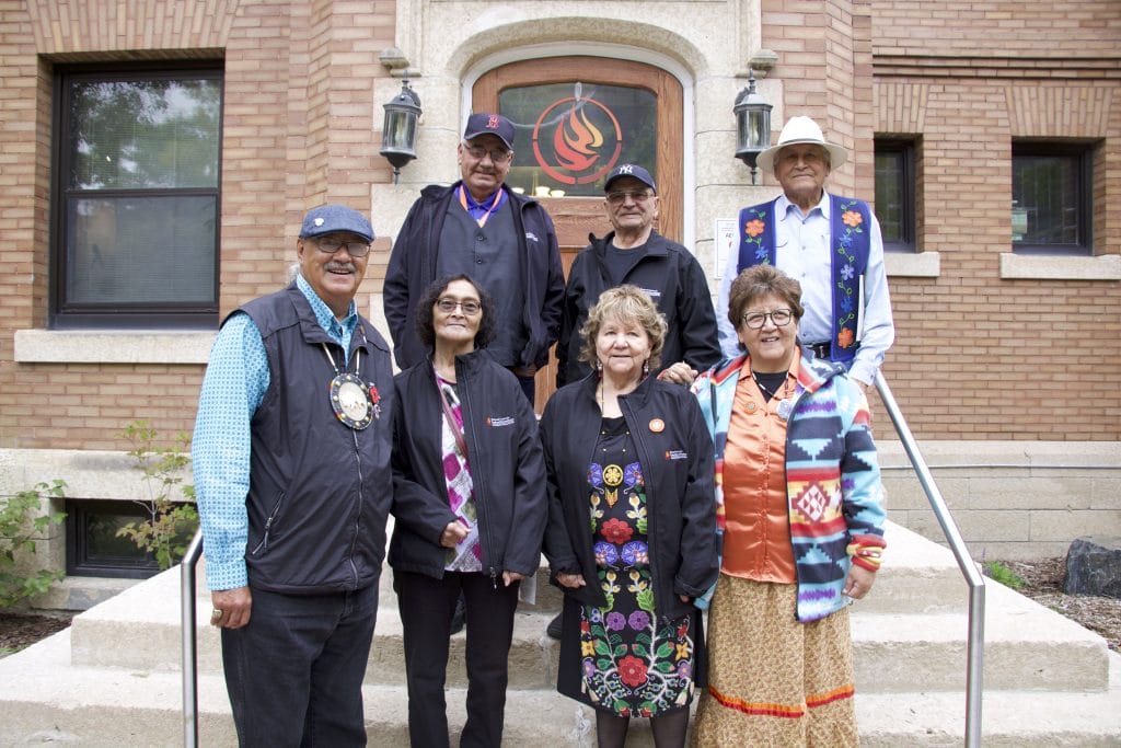 Survivors Circle members in front of the NCTR building.