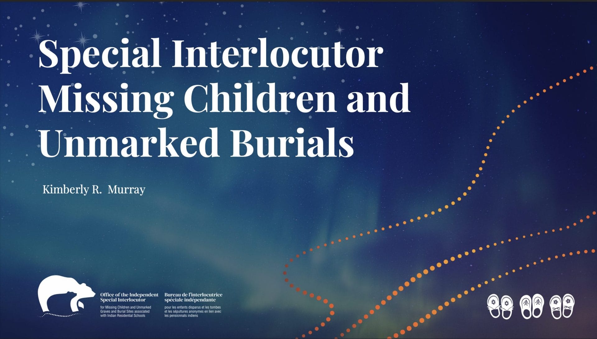 Special Interlocutor Missing Children and Unmarked Burials