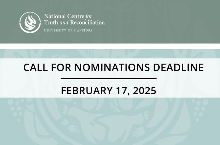 Decorative graphic for Call for Nominations Deadline February 17, 2025