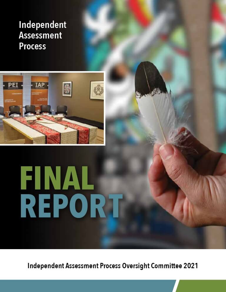 Cover for document "Independent Assessment Process Final Report"