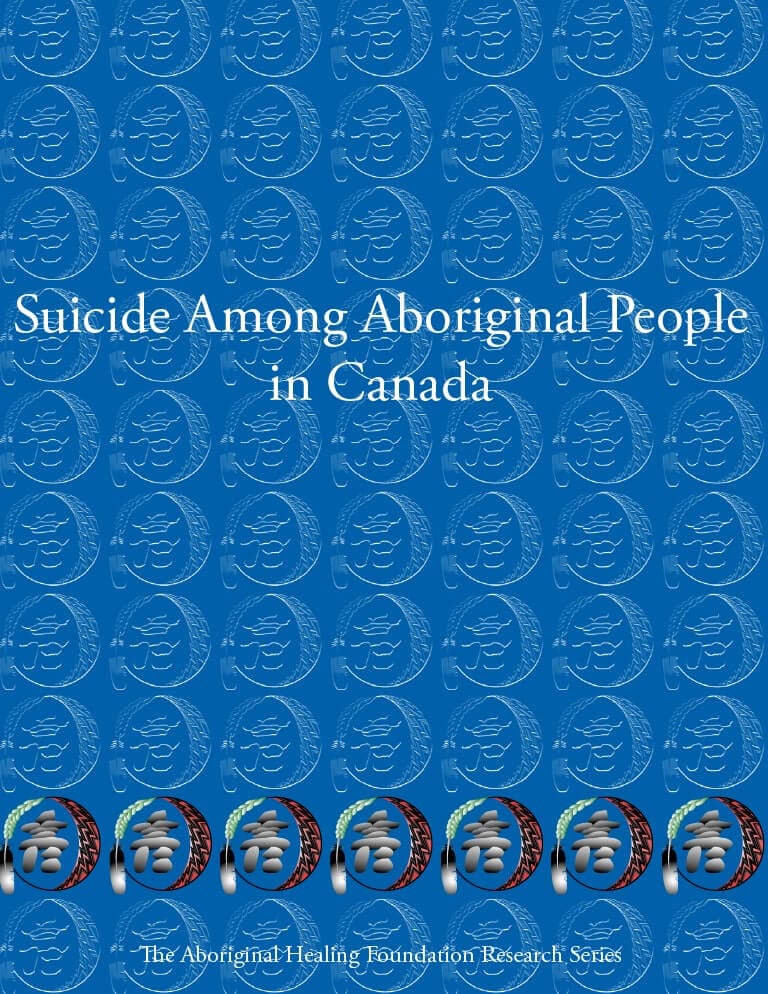 Cover for document "Suicide Among Aboriginal People in Canada"