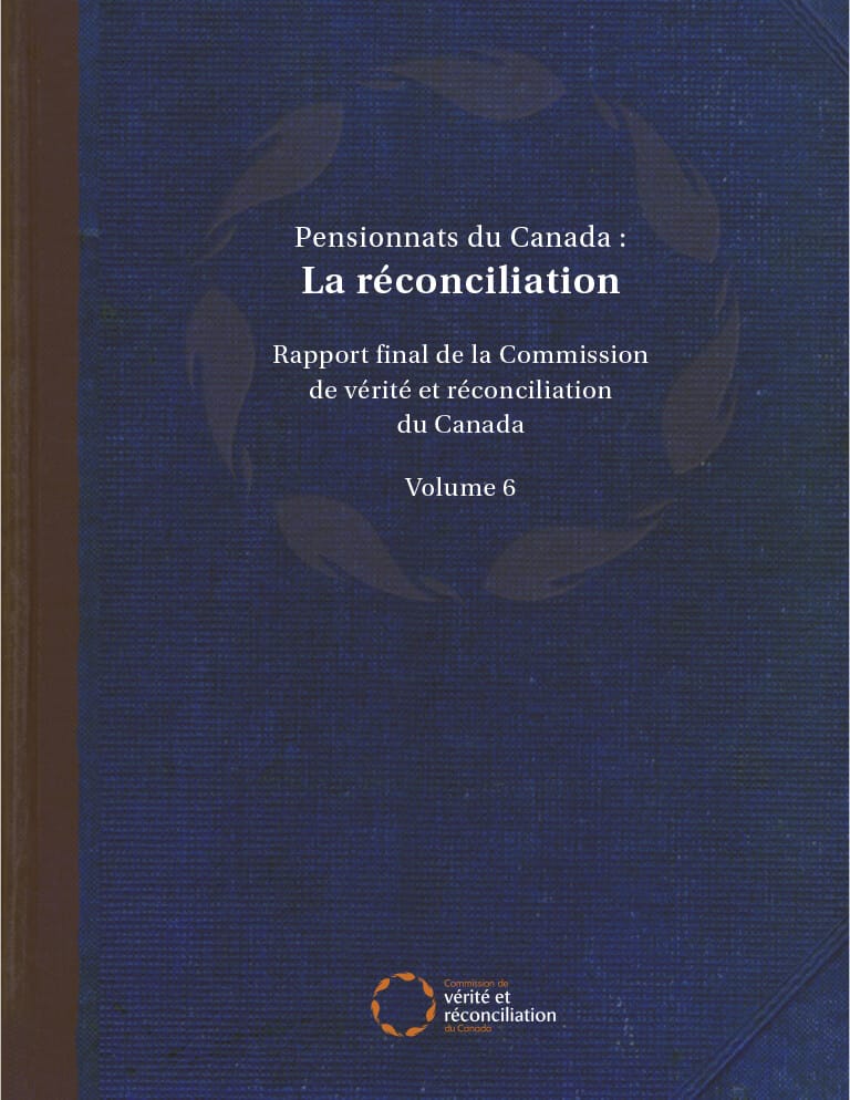 Couverture du document "Pensionnats du Canada : La réconciliation"
